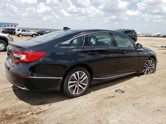 1HGCV3F56NA002115 - 2022 HONDA ACCORD HYBRID EXL BLACK photo 3