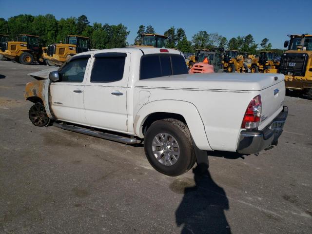 5TFJU4GN7BX007281 - 2011 TOYOTA TACOMA DOUBLE CAB PRERUNNER WHITE photo 2