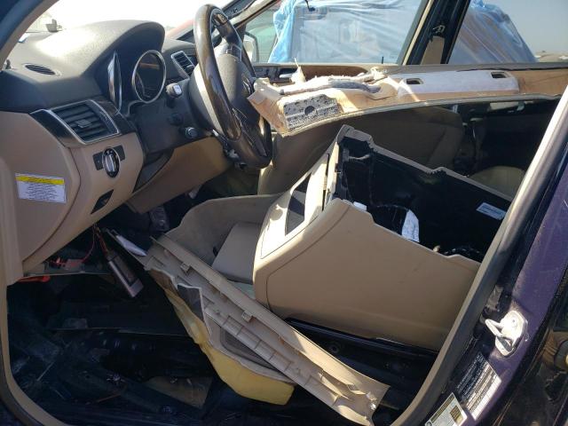 4JGDA5HB4CA016777 - 2012 MERCEDES-BENZ ML 350 4MATIC BLUE photo 7