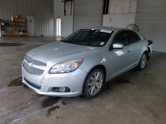1G11H5SA0DF268574 - 2013 CHEVROLET MALIBU LTZ ვერცხლისფერი ფოტო 1