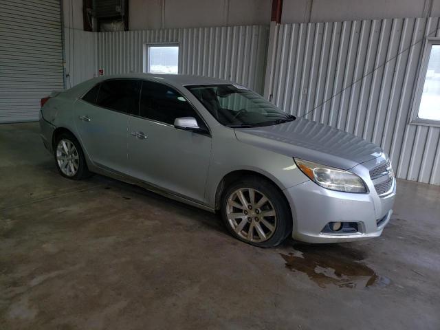 1G11H5SA0DF268574 - 2013 CHEVROLET MALIBU LTZ SILVER photo 4