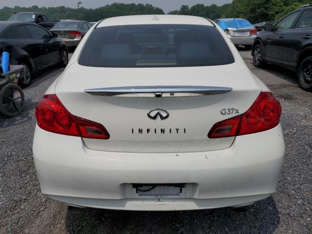 JN1CV6ARXCM976804 - 2012 INFINITI G37 WHITE photo 6