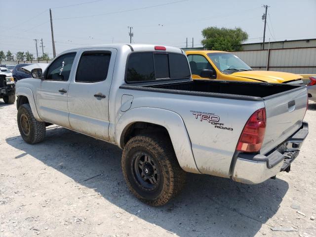 3TMJU62NX8M070537 - 2008 TOYOTA TACOMA DOUBLE CAB PRERUNNER SILVER photo 2