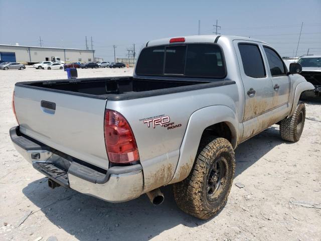 3TMJU62NX8M070537 - 2008 TOYOTA TACOMA DOUBLE CAB PRERUNNER SILVER photo 3