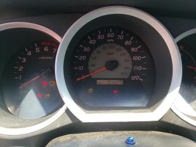 3TMJU62NX8M070537 - 2008 TOYOTA TACOMA DOUBLE CAB PRERUNNER SILVER photo 9