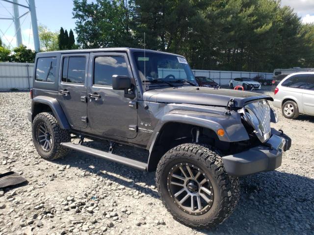 1C4BJWEG6JL830142 - 2018 JEEP WRANGLER U SAHARA GRAY photo 4