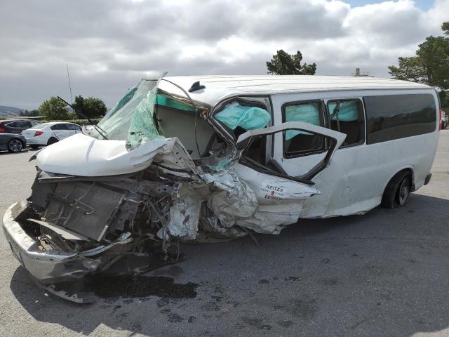 1GAZGPFGXJ1323301 - 2018 CHEVROLET EXPRESS G3 LT WHITE photo 1