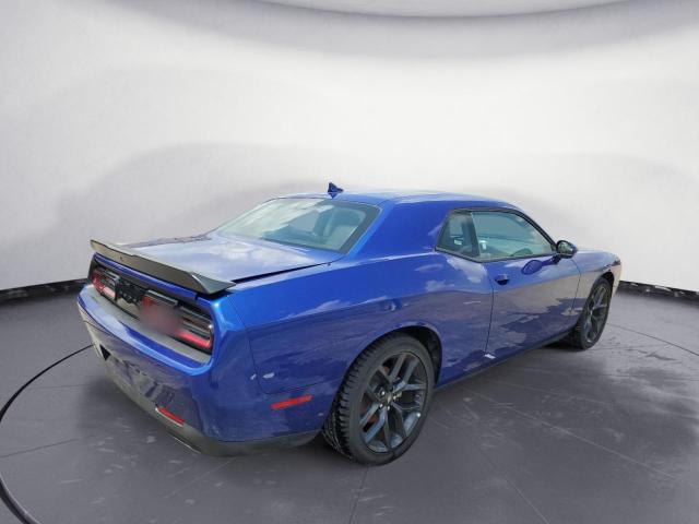 2C3CDZJG6NH230523 - 2022 DODGE CHALLENGER GT BLUE photo 3