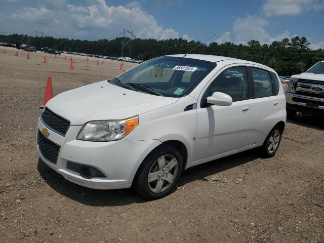 KL1TD66E39B672778 - 2009 CHEVROLET AVEO LS თეთრი ფოტო 1