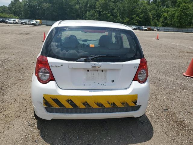 KL1TD66E39B672778 - 2009 CHEVROLET AVEO LS თეთრი ფოტო 6