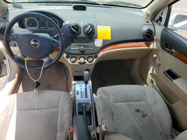 KL1TD66E39B672778 - 2009 CHEVROLET AVEO LS თეთრი ფოტო 8