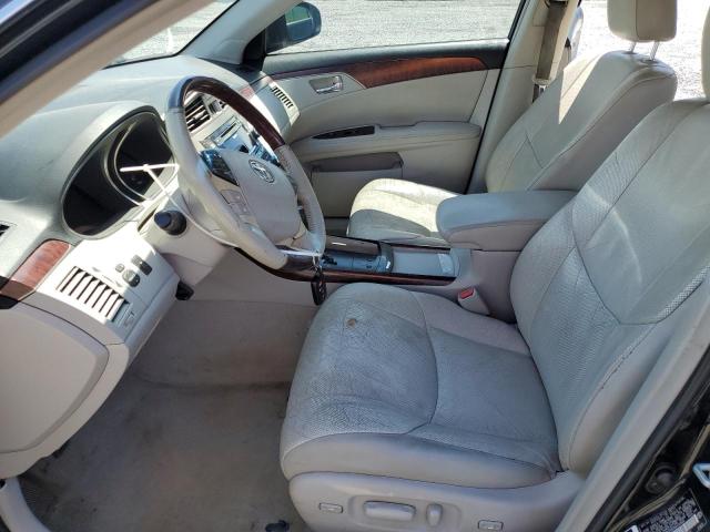4T1BK3DB5BU430999 - 2011 TOYOTA AVALON BASE BLACK photo 7
