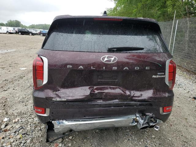 KM8R5DHE8LU066823 - 2020 HYUNDAI PALISADE LIMITED PURPLE photo 6