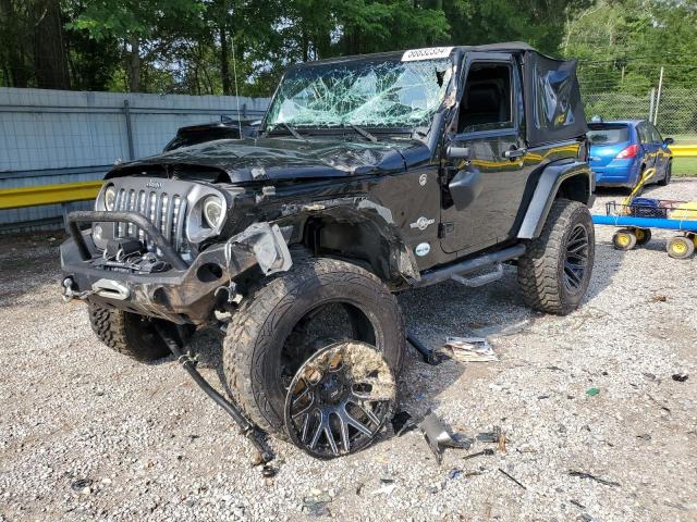 1C4AJWAG8FL612552 - 2015 JEEP WRANGLER SPORT BLACK photo 1