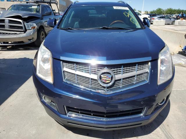 3GYFNFEY1AS540538 - 2010 CADILLAC SRX PREMIUM COLLECTION BLUE photo 5