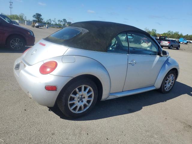 3VWCM31Y15M311865 - 2005 VOLKSWAGEN NEW BEETLE GLS Gümüş fotoğraf 3
