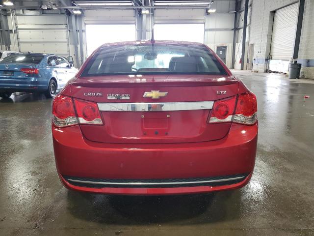 1G1PH5SC9C7190378 - 2012 CHEVROLET CRUZE LTZ RED photo 6