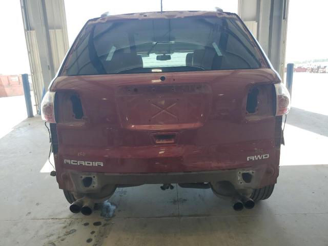 1GKKVRED5BJ177221 - 2011 GMC ACADIA SLT-1 RED photo 6