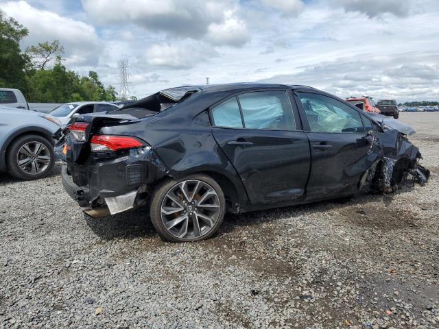 5YFS4RCE2LP024089 - 2020 TOYOTA COROLLA SE فحمي صورة 3