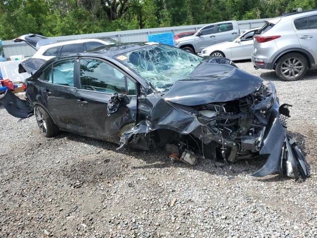 5YFS4RCE2LP024089 - 2020 TOYOTA COROLLA SE فحمي صورة 4