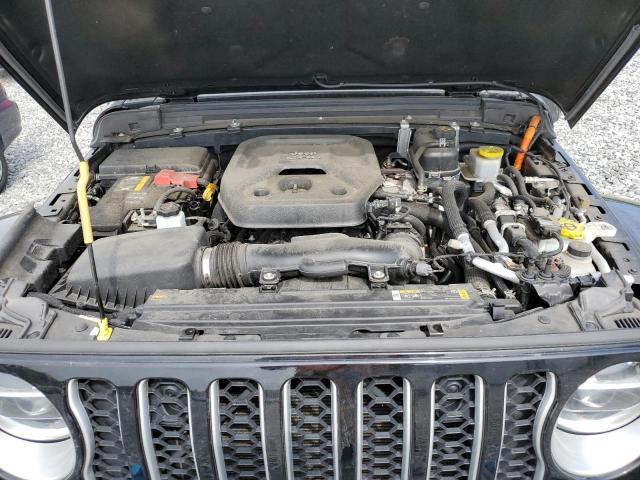 1C4JJXP68NW232337 - 2022 JEEP WRANGLER U SAHARA 4XE BLACK photo 11