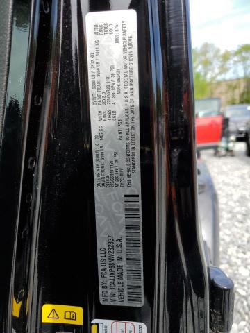 1C4JJXP68NW232337 - 2022 JEEP WRANGLER U SAHARA 4XE BLACK photo 12