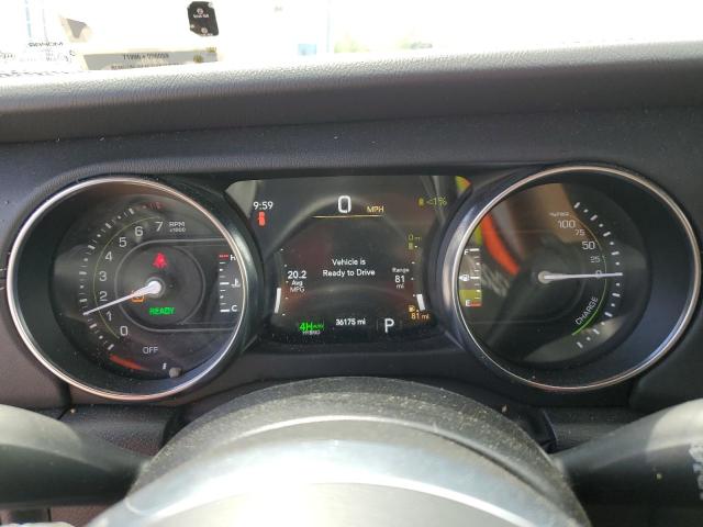 1C4JJXP68NW232337 - 2022 JEEP WRANGLER U SAHARA 4XE BLACK photo 9