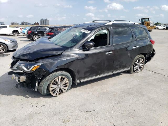 5N1DR2AN5LC629779 - 2020 NISSAN PATHFINDER S BLACK photo 1