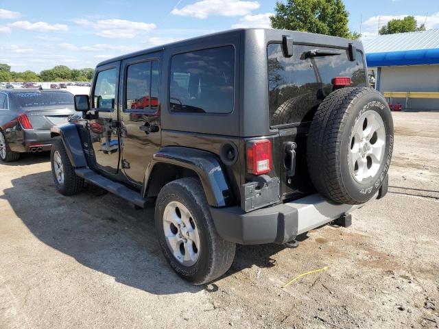 1C4BJWEG6CL121441 - 2012 JEEP WRANGLER U SAHARA BLACK photo 3