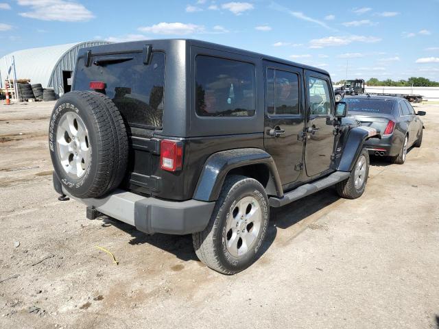 1C4BJWEG6CL121441 - 2012 JEEP WRANGLER U SAHARA BLACK photo 4