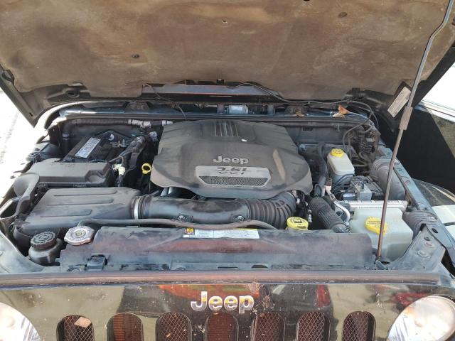 1C4BJWEG6CL121441 - 2012 JEEP WRANGLER U SAHARA BLACK photo 7