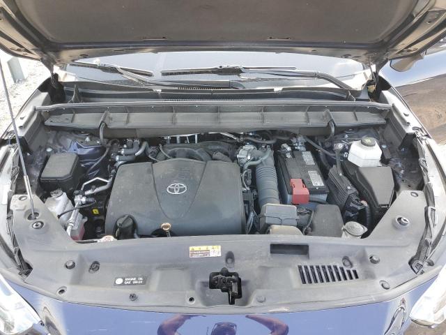 5TDGZRBHXMS528272 - 2021 TOYOTA HIGHLANDER XLE Mavi foto 12