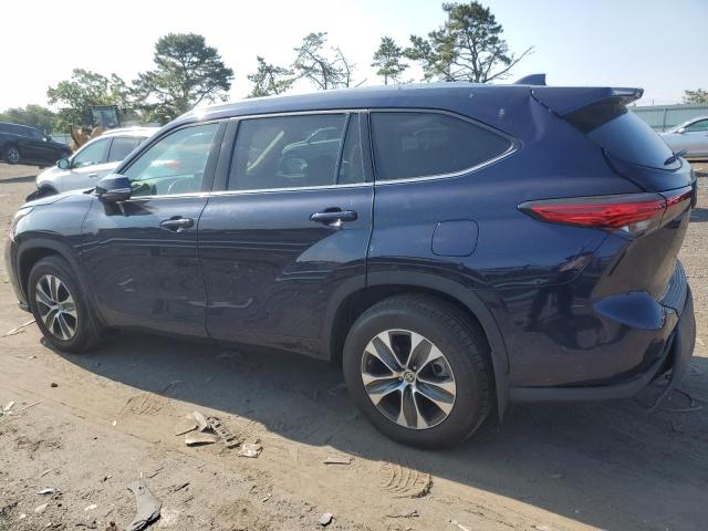 5TDGZRBHXMS528272 - 2021 TOYOTA HIGHLANDER XLE Mavi foto 2