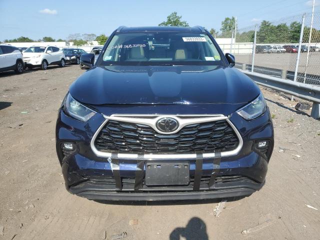 5TDGZRBHXMS528272 - 2021 TOYOTA HIGHLANDER XLE Mavi foto 5