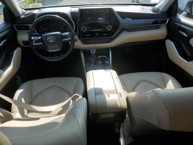 5TDGZRBHXMS528272 - 2021 TOYOTA HIGHLANDER XLE Mavi foto 8