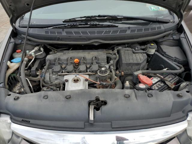 2HGFA1F66BH504240 - 2011 HONDA CIVIC LX-S Մոխրագույն լուսանկար 11
