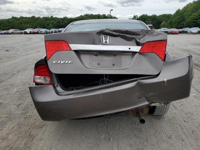 2HGFA1F66BH504240 - 2011 HONDA CIVIC LX-S Մոխրագույն լուսանկար 6