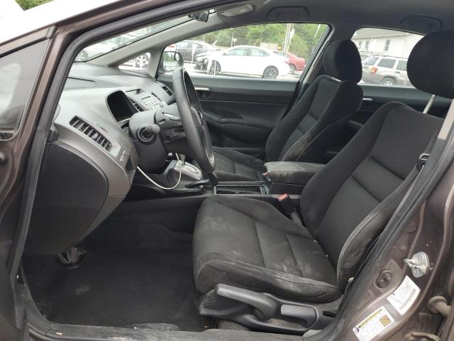 2HGFA1F66BH504240 - 2011 HONDA CIVIC LX-S Մոխրագույն լուսանկար 7