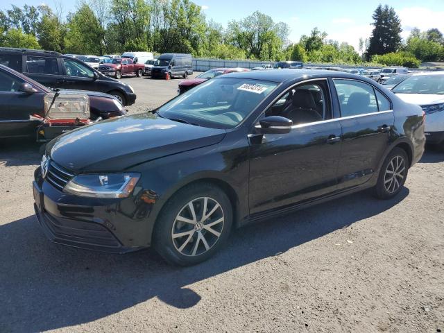 3VWDB7AJ6HM263109 - 2017 VOLKSWAGEN JETTA SE BLACK photo 1