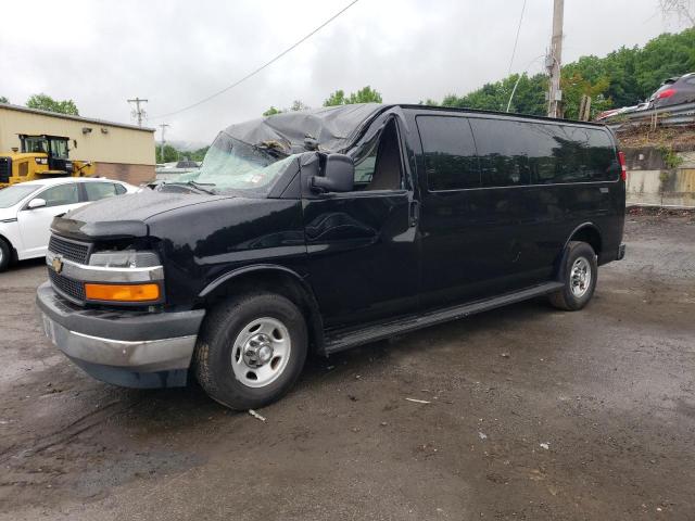 1GAZGPFG0J1267790 - 2018 CHEVROLET EXPRESS G3 LT BLACK photo 1