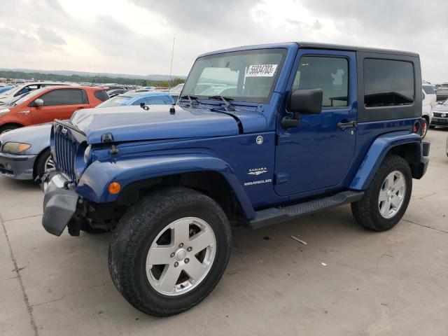 1J4AA5D13AL139812 - 2010 JEEP WRANGLER SAHARA BLUE photo 1