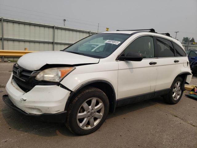 JHLRE4H4XBC028853 - 2011 HONDA CR-V SE WHITE photo 1