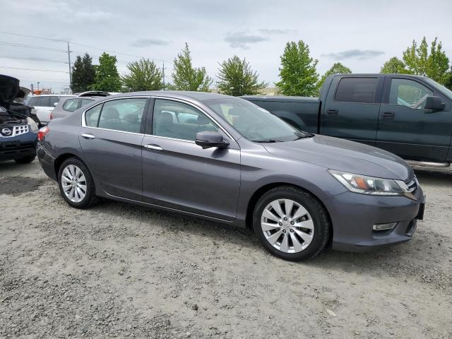 1HGCR3F88DA007913 - 2013 HONDA ACCORD EXL GRAY photo 4