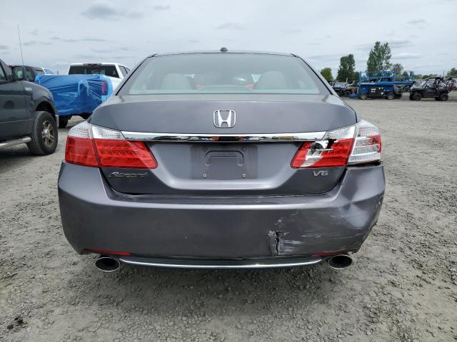 1HGCR3F88DA007913 - 2013 HONDA ACCORD EXL GRAY photo 6