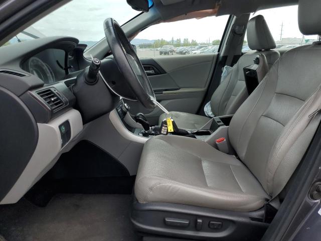 1HGCR3F88DA007913 - 2013 HONDA ACCORD EXL GRAY photo 7