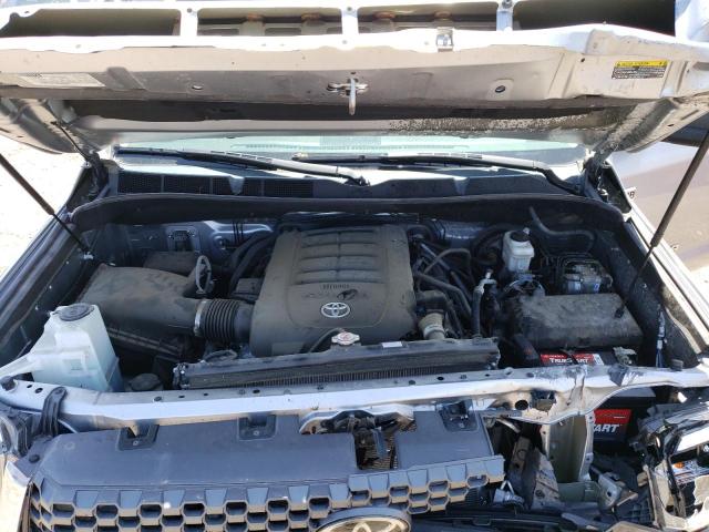 5TFUY5F18LX880870 - 2020 TOYOTA TUNDRA DOUBLE CAB SR/SR5 SILVER photo 11
