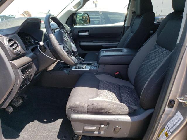 5TFUY5F18LX880870 - 2020 TOYOTA TUNDRA DOUBLE CAB SR/SR5 SILVER photo 7