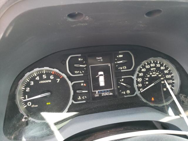 5TFUY5F18LX880870 - 2020 TOYOTA TUNDRA DOUBLE CAB SR/SR5 SILVER photo 9