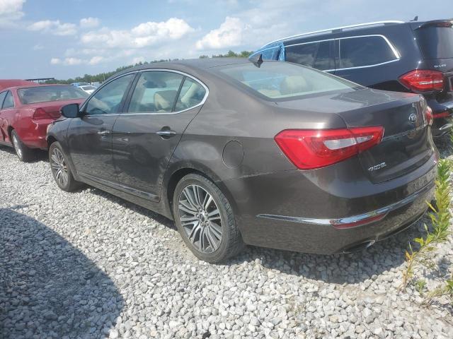 KNALN4D75E5129355 - 2014 KIA CADENZA PREMIUM BROWN photo 2