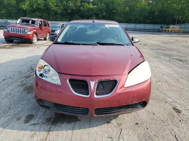 1G2ZF57B184282863 - 2008 PONTIAC G6 VALUE LEADER BURGUNDY photo 5